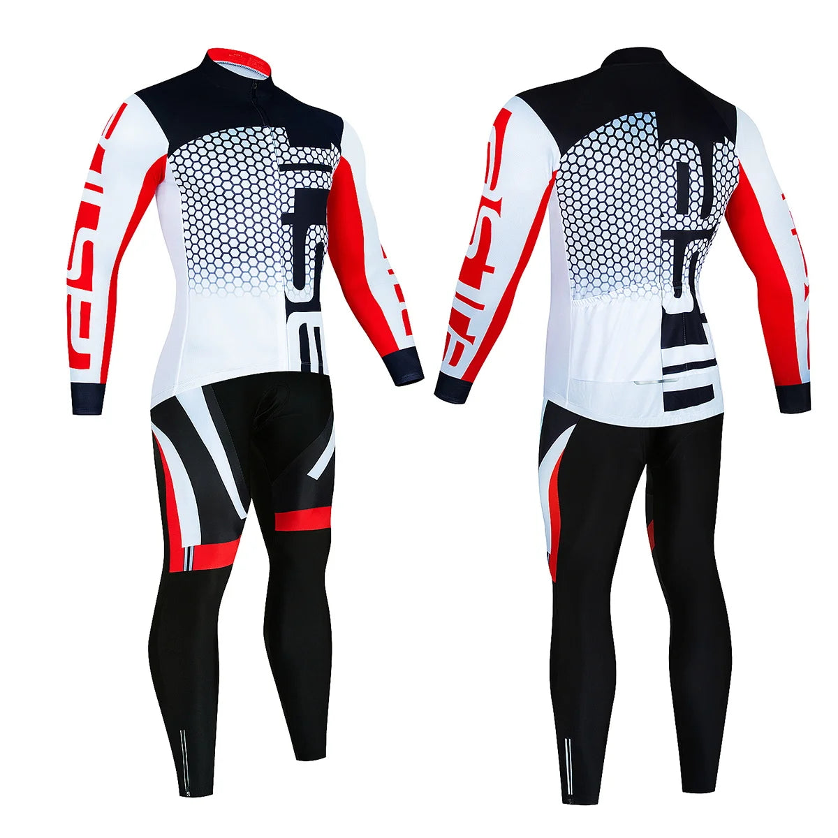 Pro Cycling Jerseys Sets Autumn Riding Long Sleeves