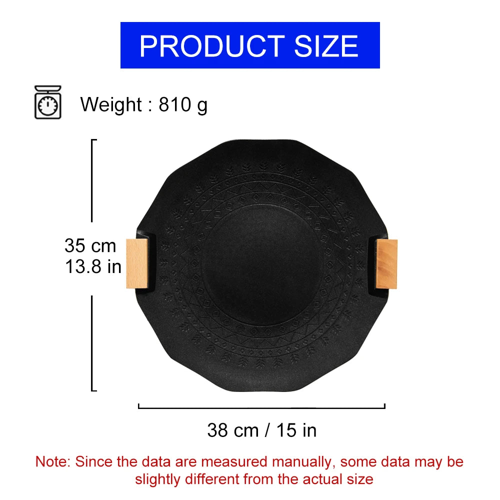 Widesea Non-Stick BBQ Grill Plate