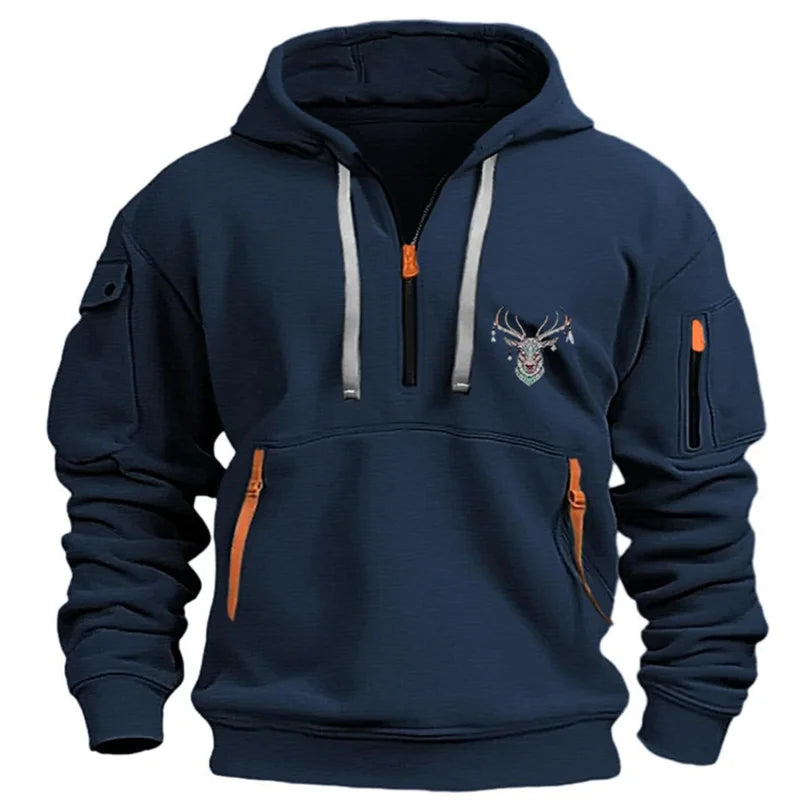 Casual Hooded Sweatshirt