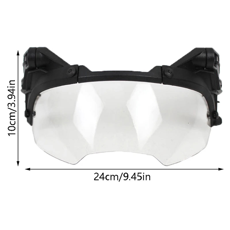 GUOMUZI Adjustable Tactical Helmet Flip Goggles