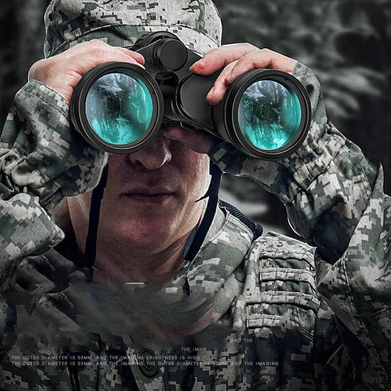 20X50 Zoom HD BAK4 Prism Binoculars