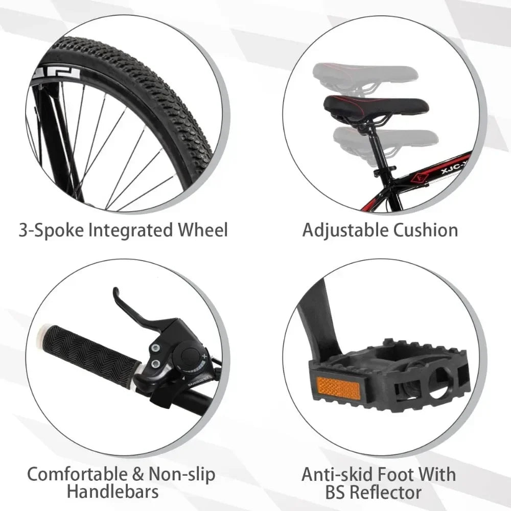26" Aluminum Frame Mountain Bike