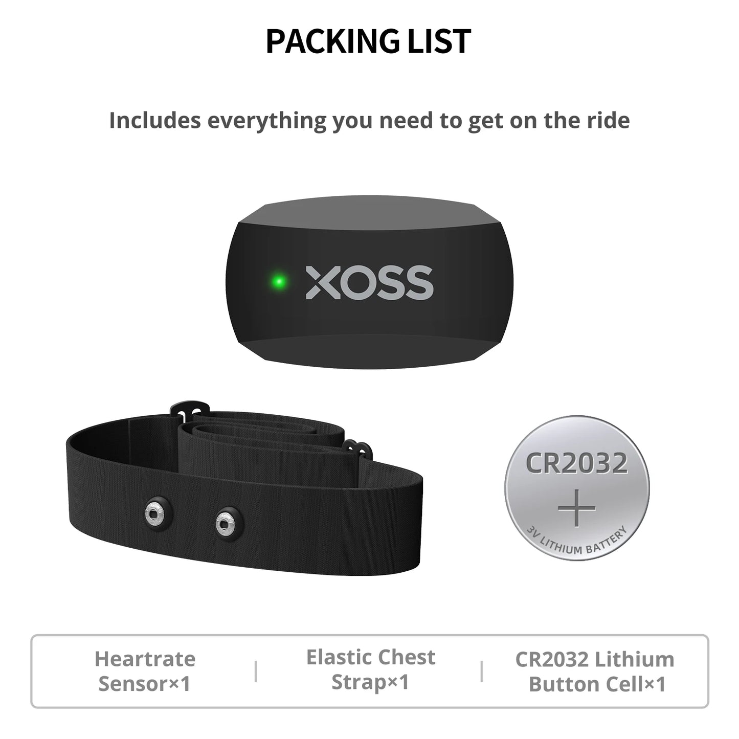 Chest Strap Heart Rate Monitor