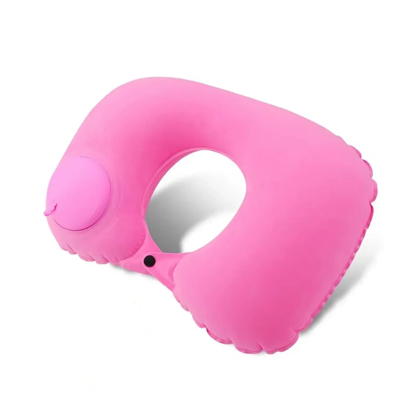 Adjustable Inflatable U-Shaped Neck Pillow