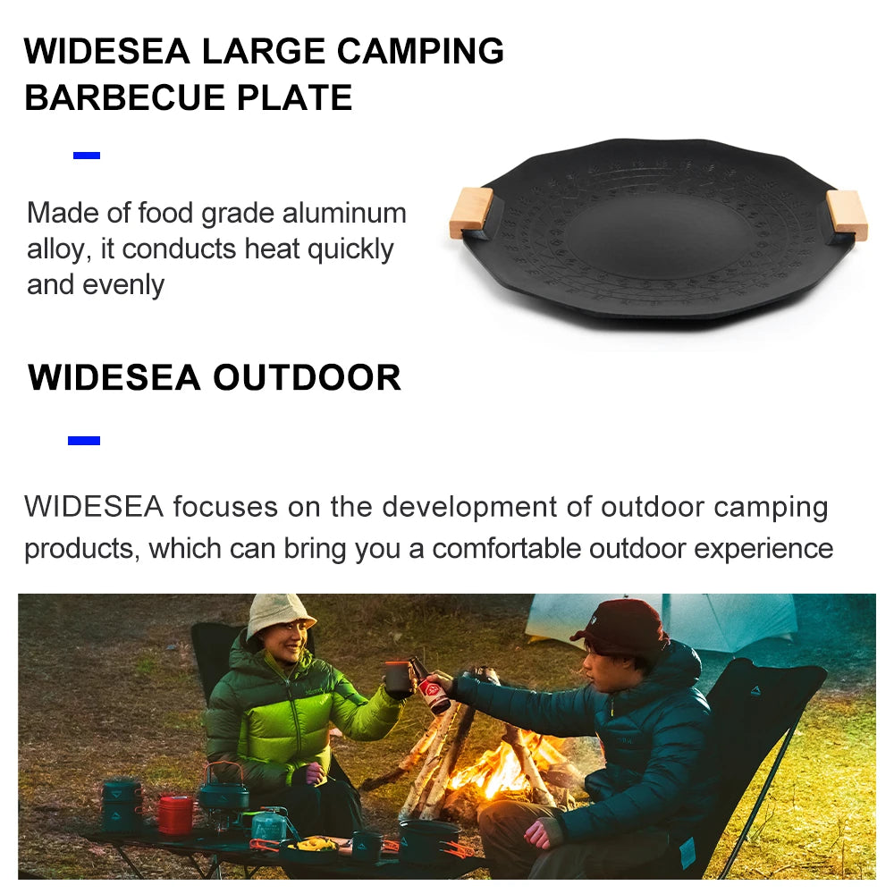 Widesea Non-Stick BBQ Grill Plate