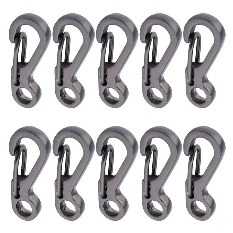 10Pcs/lot Carabiner Gear Hooks