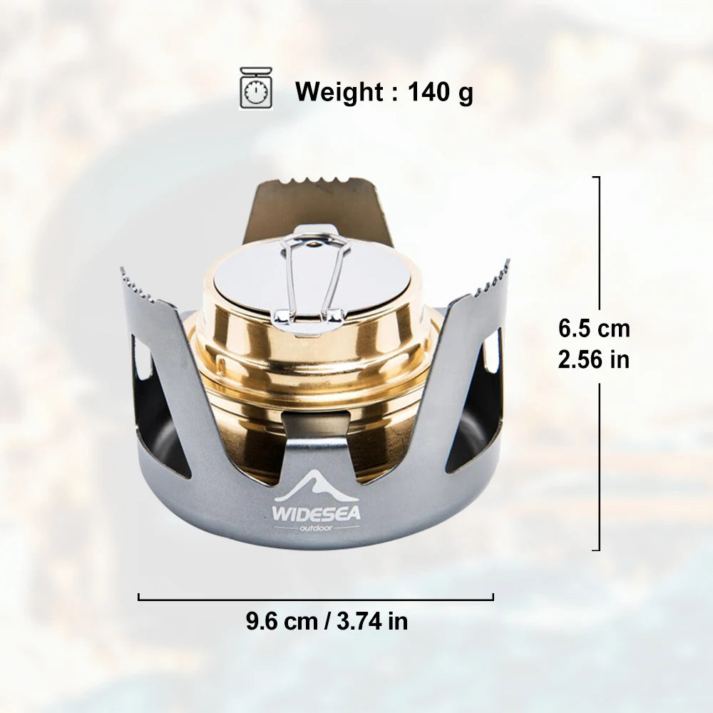 Widesea Mini Ultra-Light Alcohol Stove