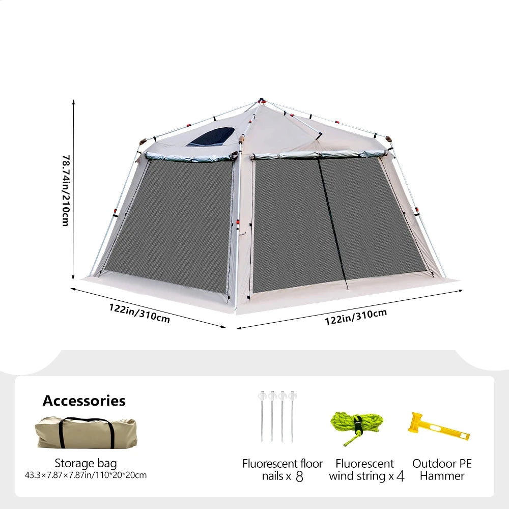 Sonuto Outdoor Quick-Open Camping Canopy Tent
