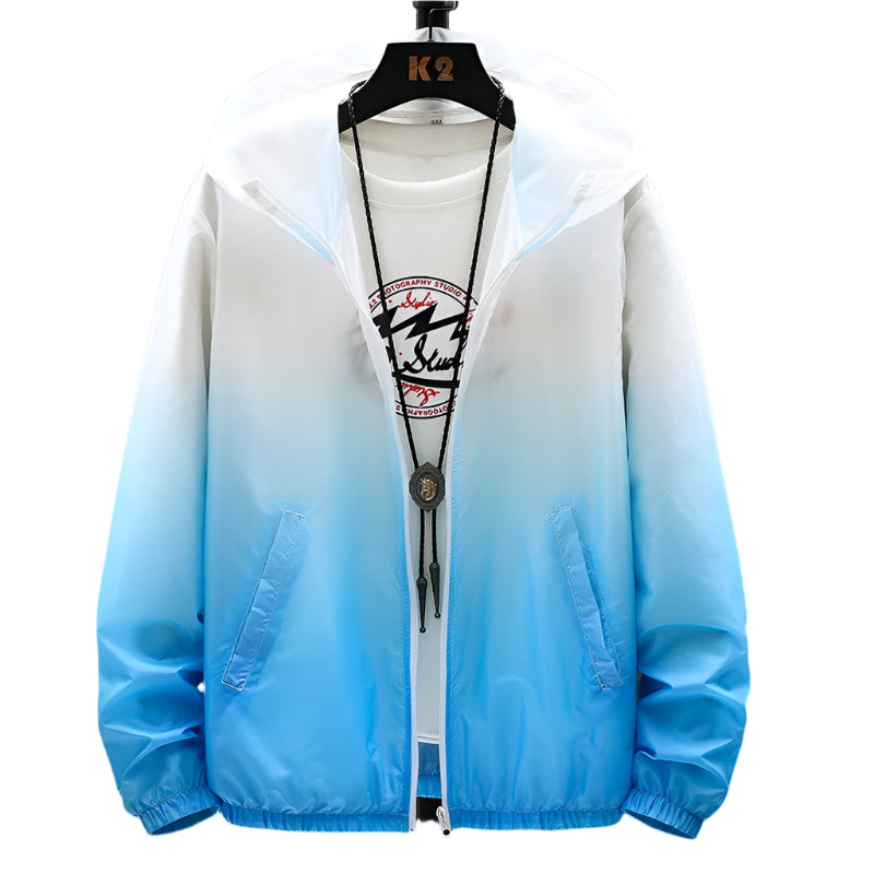 Men's Color Thin Sunscreen Windproof Jacket