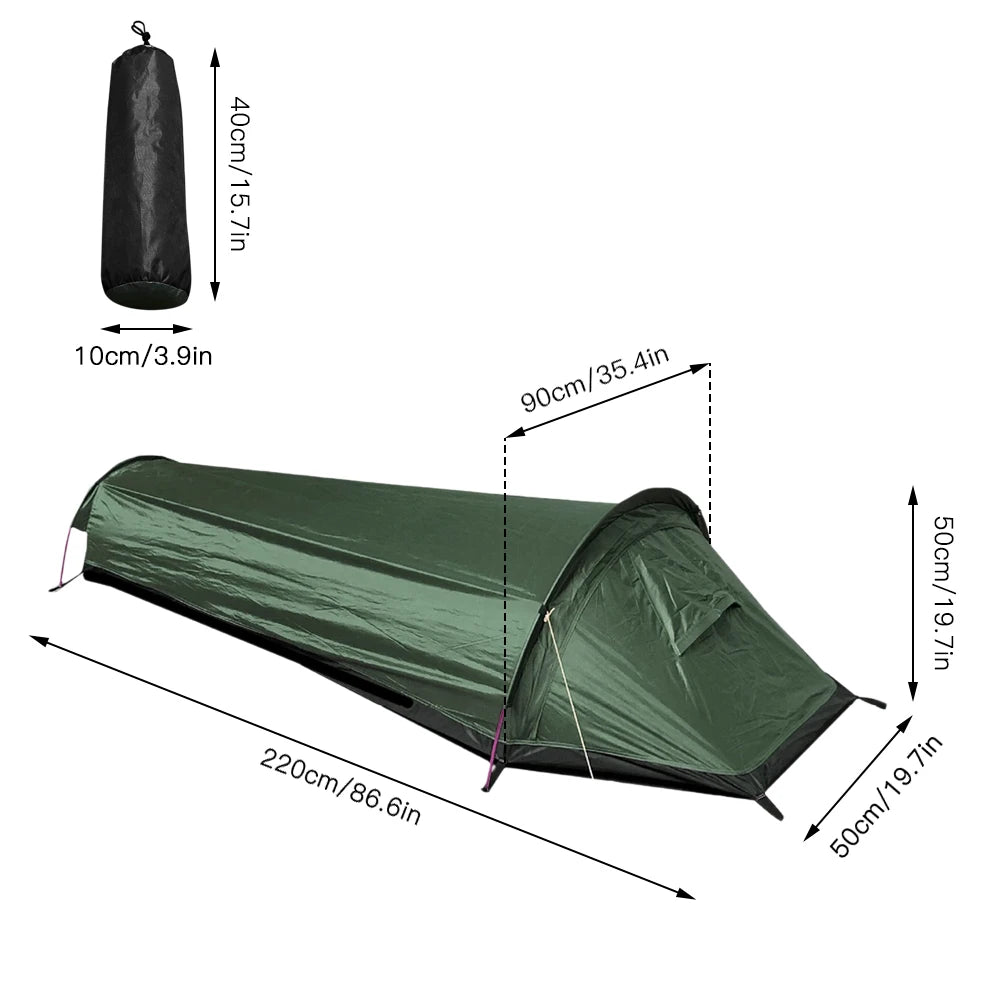 Defthike Single Person Hiking Tent
