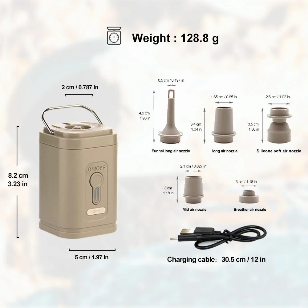 Portable Electric Inflatable Pump