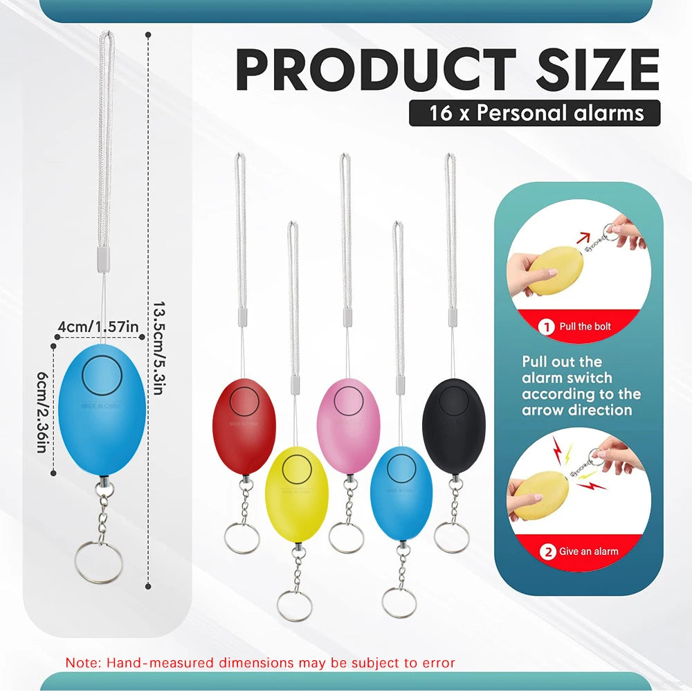 120dB Safe Sound Self-Defense Alarm