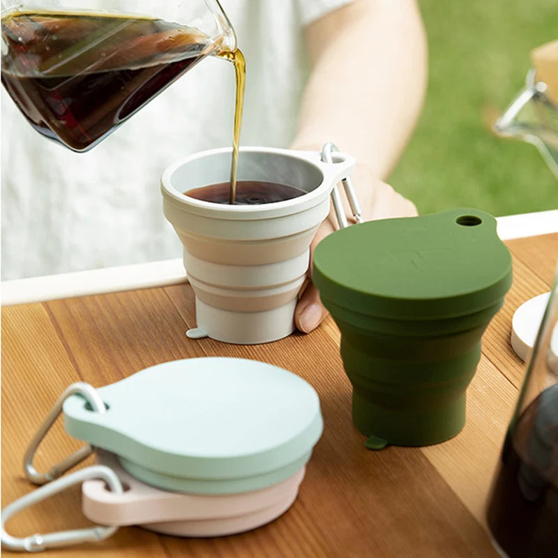 SHIMOYAMA 150ML Folding Silicone Travel Cup