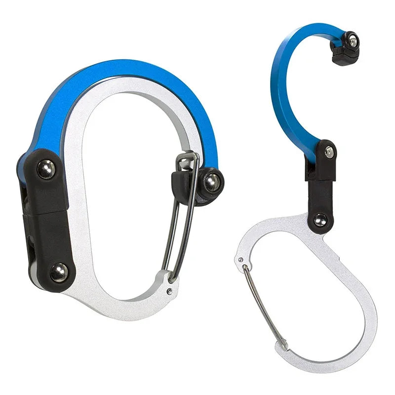 Multifunctional 360° Rotating Clip Carabiner