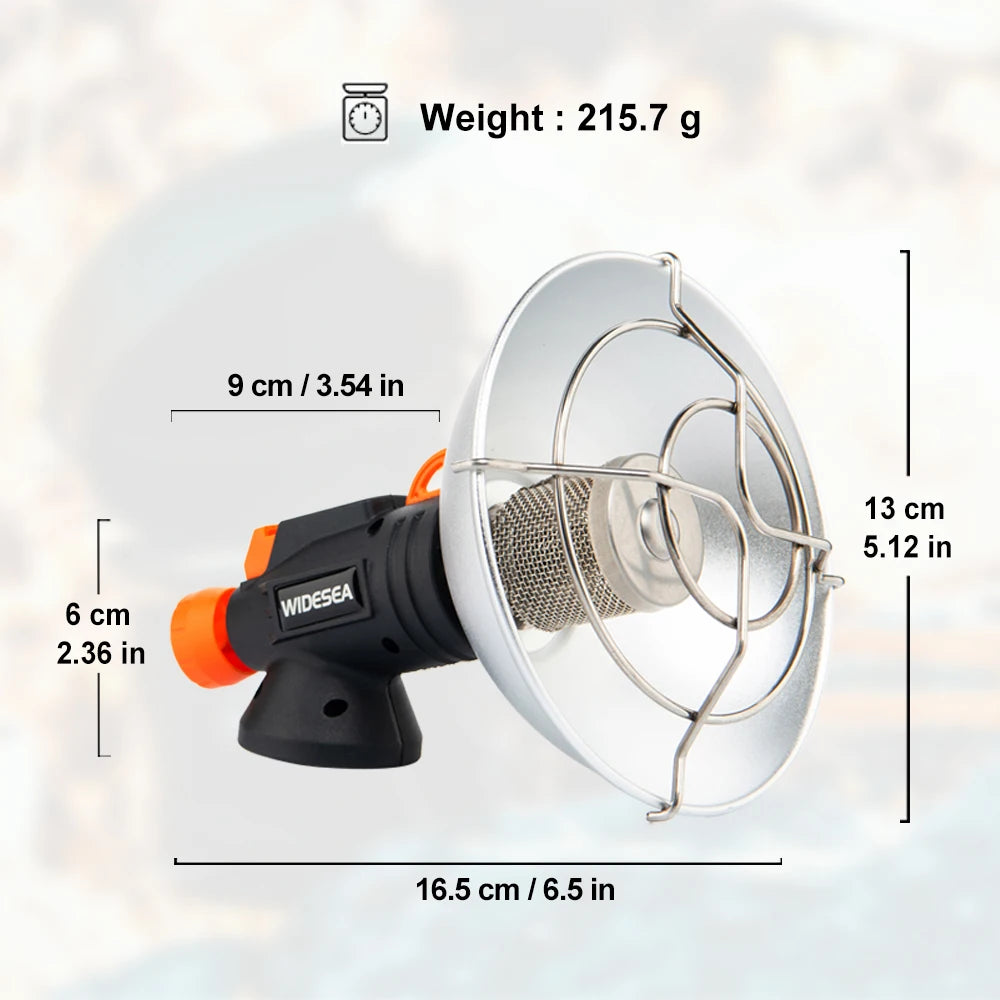 Widesea Camping Cooking System with Heat Exchanger