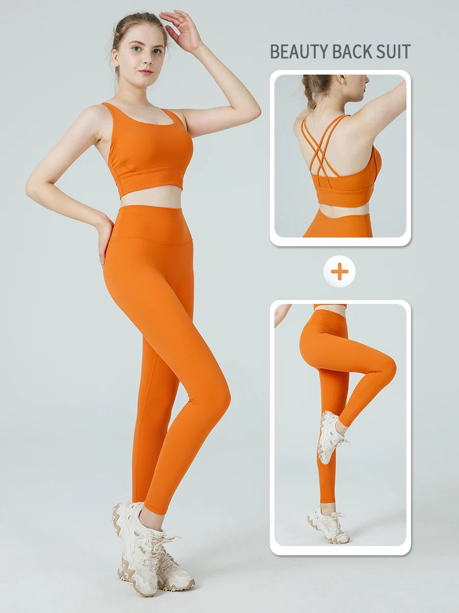 2 Piece Yoga Clothes Women's Tracksuit