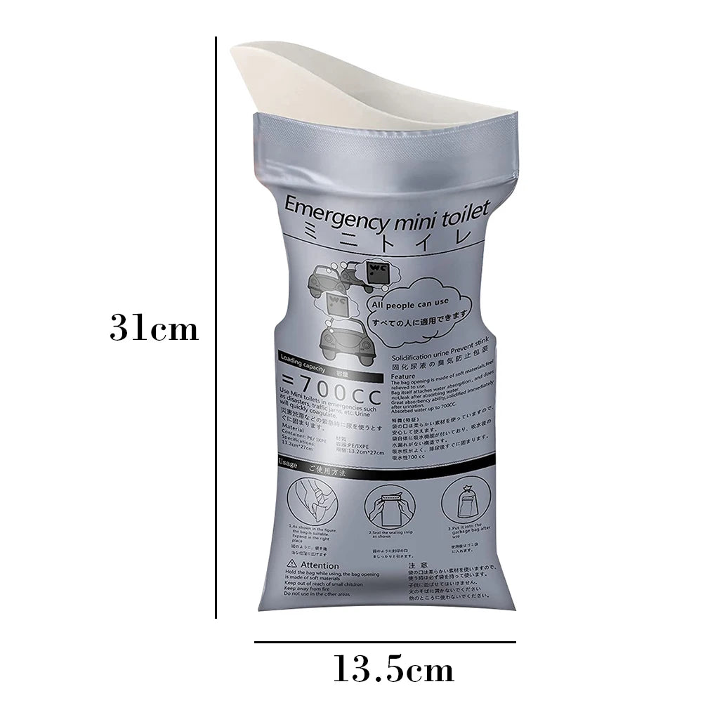 Outdoor Emergency Urinate Bags