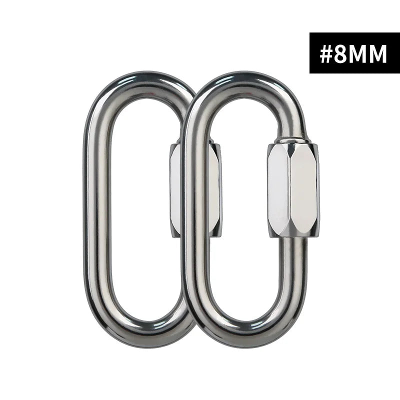 XINDA Safety Carabiner Stainless Steel O-Shape