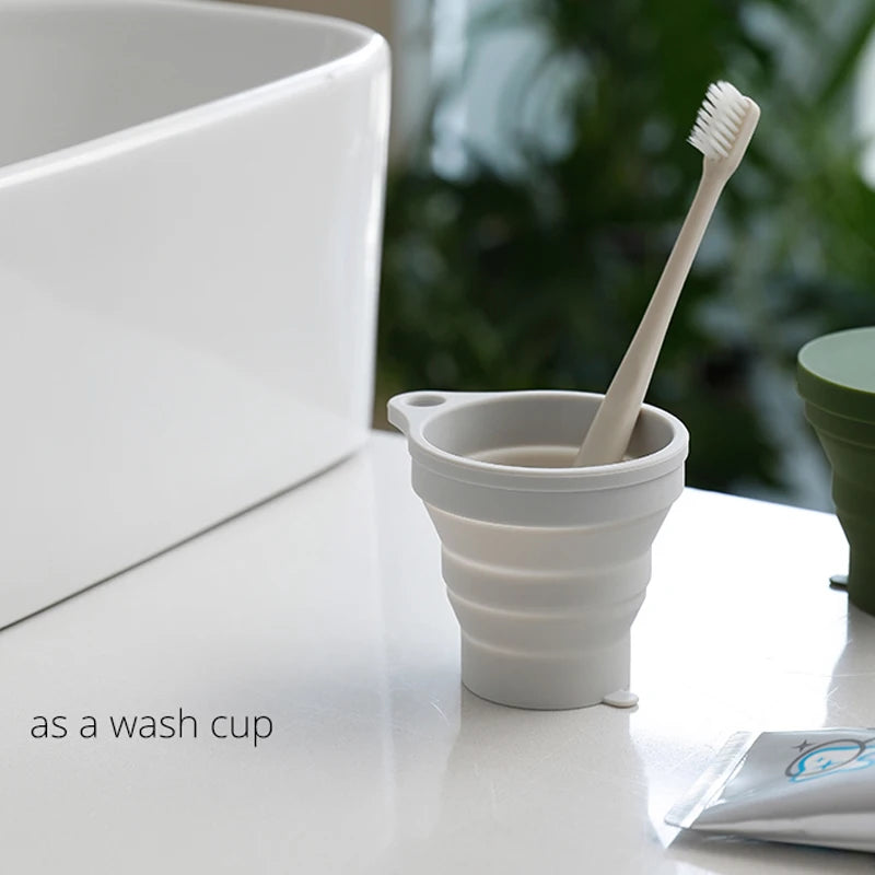 SHIMOYAMA 150ML Folding Silicone Travel Cup