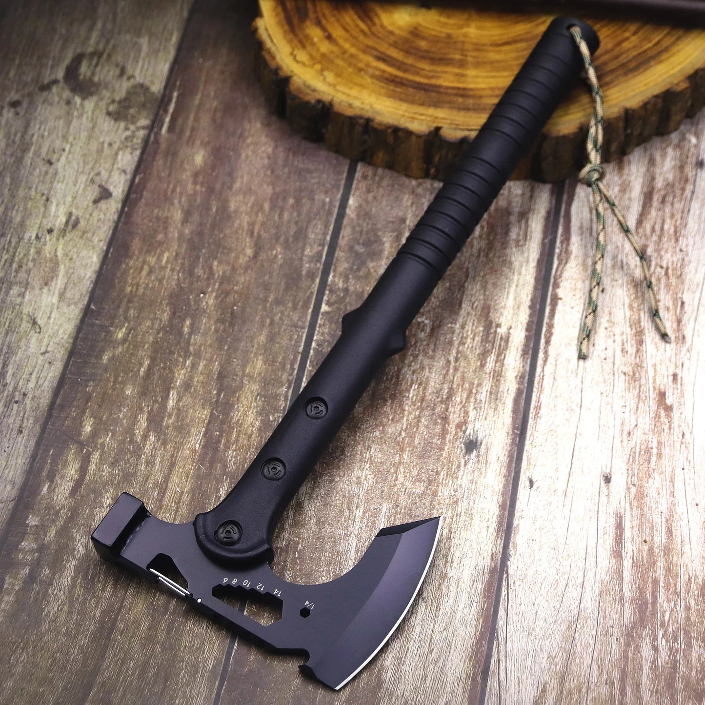 ABS handle Black 440 Outdoor tactical axe