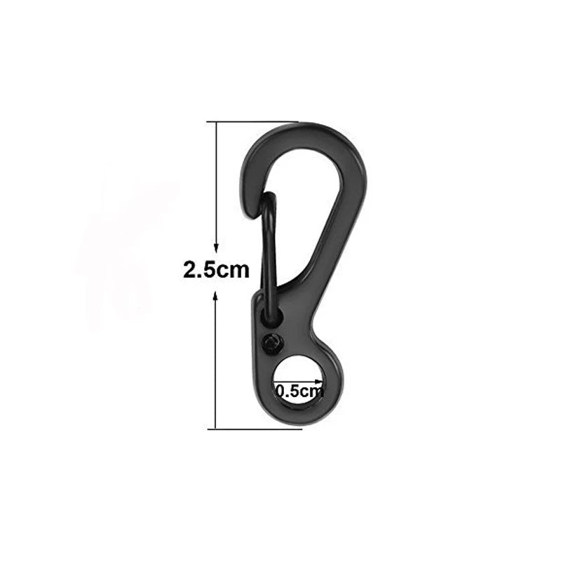 10Pcs/lot Carabiner Gear Hooks