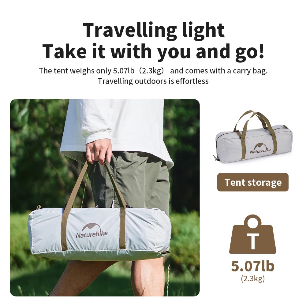 Naturehike 2-3 Person Waterproof Camping Tent