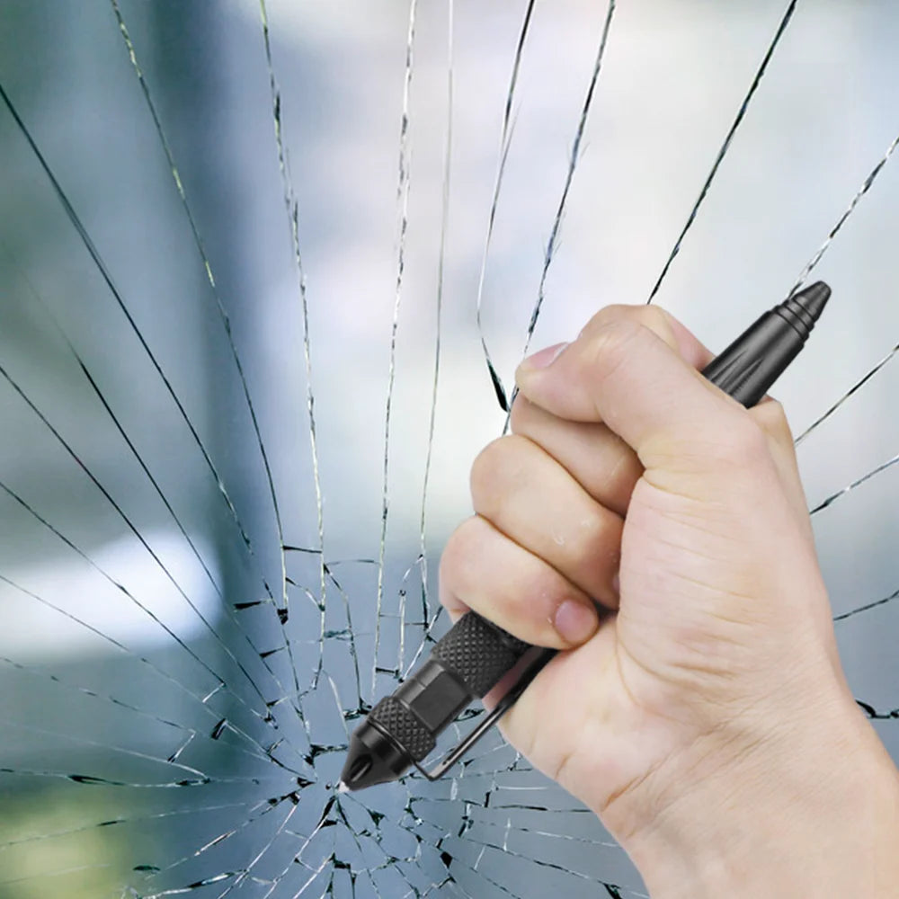 Multifunctional Metal Tactical Pen Anti skid Emergency