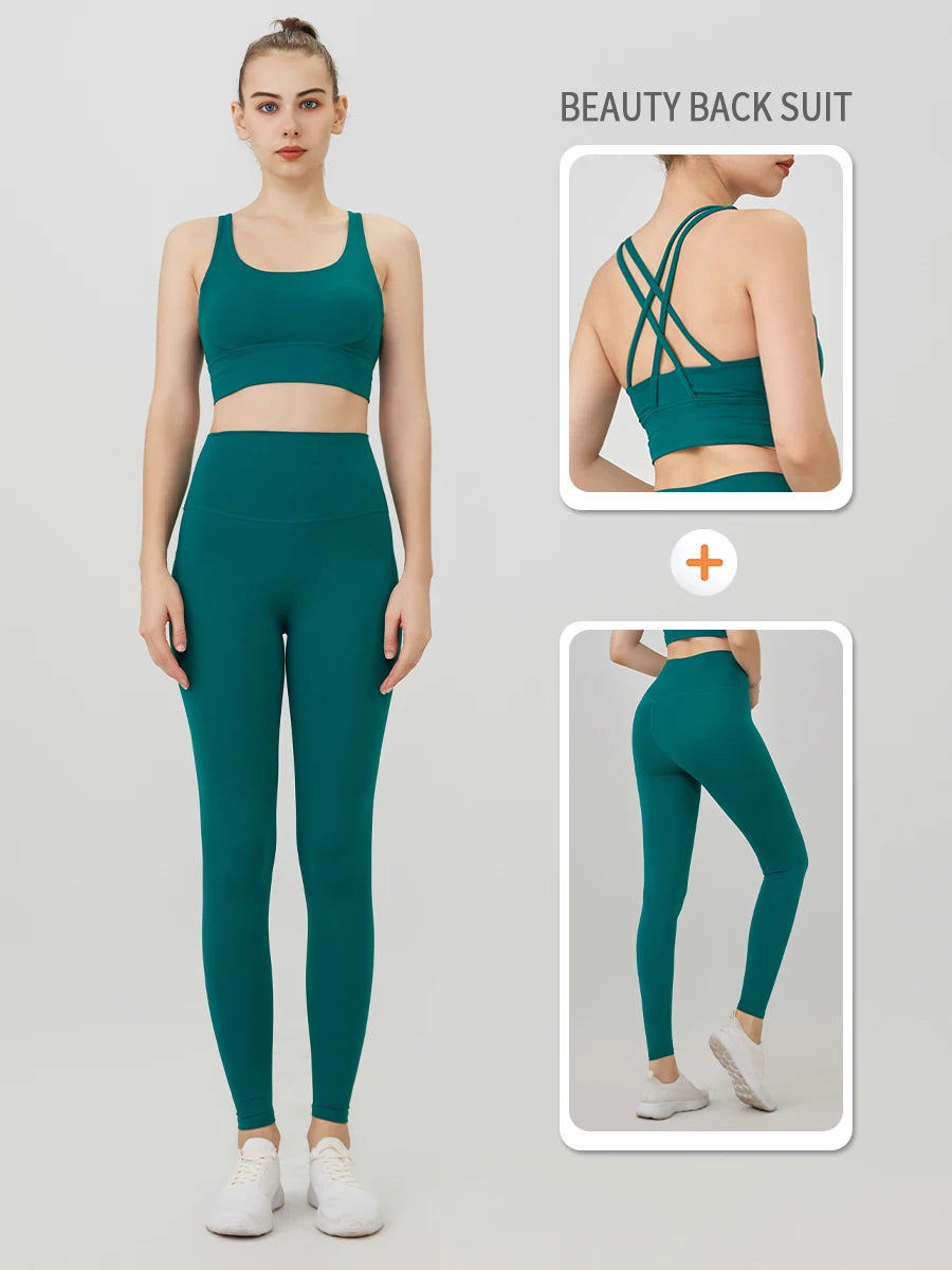 2 Piece Yoga Clothes Women's Tracksuit