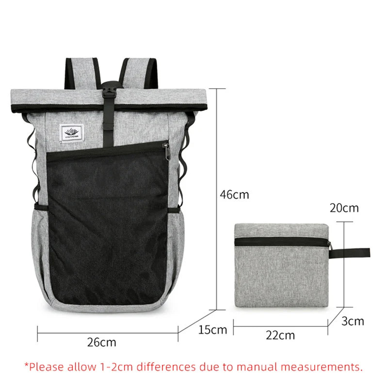 Large Capacity Waterproof Foldable Backpack