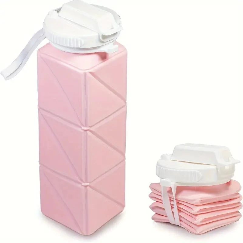 Square Silicone Folding Mug