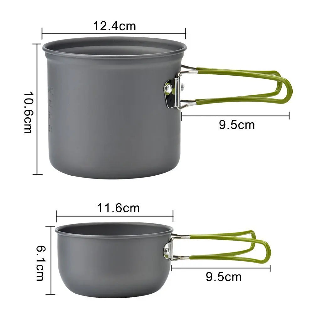 Cookware Kit Outdoor Travel Cooking Set