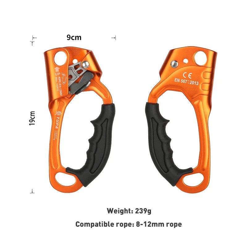 Outdoor Rock Climbing SRT Hand Ascender Device
