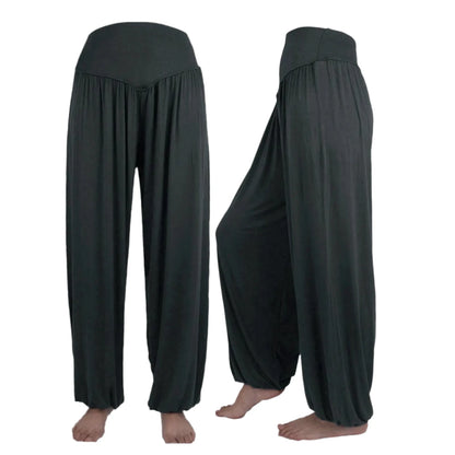 Women's Elastic Loose Casual Cotton Pants