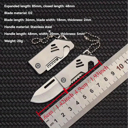 Mini Portable D2 Steel Folding Knife