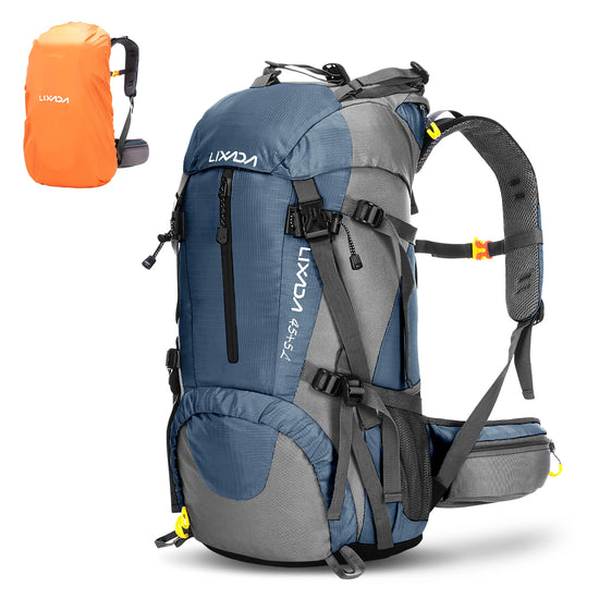 50L Waterproof Outdoor Back pack with Rain Cover