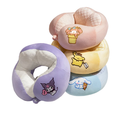Lovely Kuromi & My Melody U-Shaped Neck Pillow