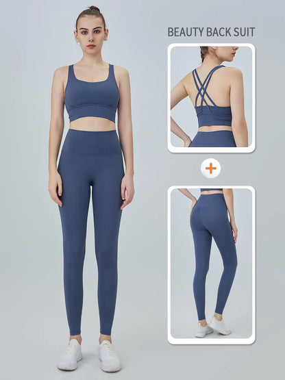 2 Piece Yoga Clothes Women's Tracksuit