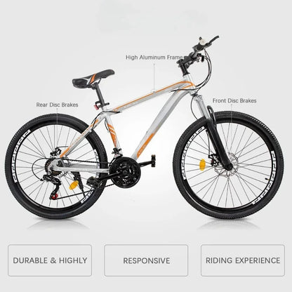 26" Aluminum Frame Mountain Bike