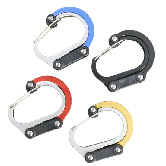 Multifunctional 360° Rotating Clip Carabiner