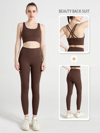 2 Piece Yoga Clothes Women's Tracksuit