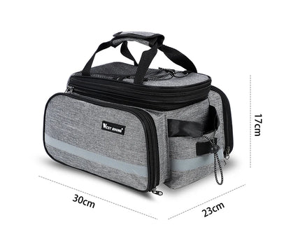 WEST BIKING Bike Rear Rack Bag