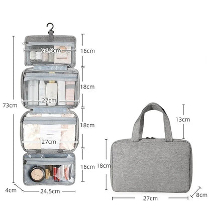 Travel Waterproof Folding Toiletry Bag