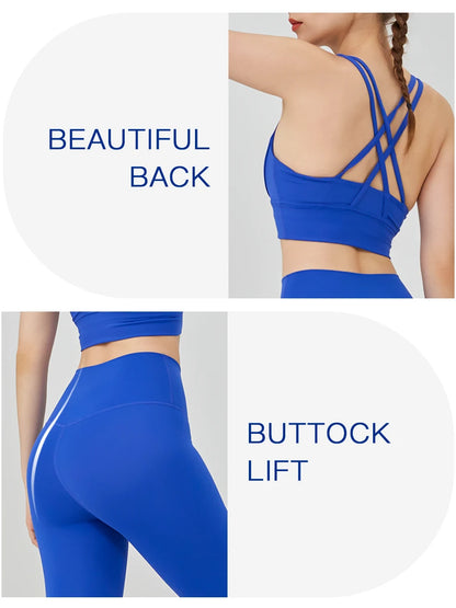 2 Piece Yoga Clothes Women's Tracksuit