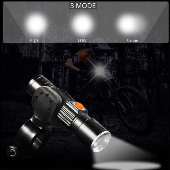 ZK30 3-in-1 8000 Lumen Bike Light Set