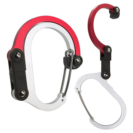 Multifunctional 360° Rotating Clip Carabiner