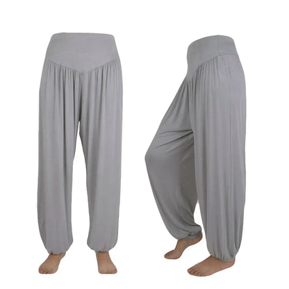 Women's Elastic Loose Casual Cotton Pants
