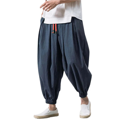 Solid Color Harem Pants