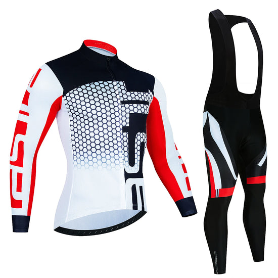 Pro Cycling Jerseys Sets Autumn Riding Long Sleeves