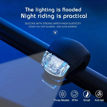 Silicone Waterproof Bicycle Front Headlamps