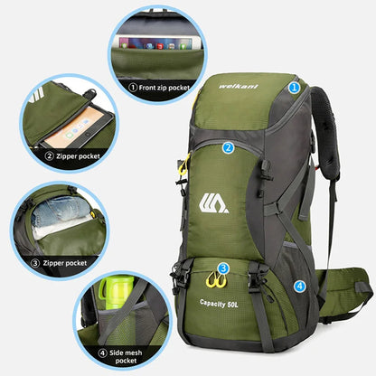 Waterproof Large Hiking Rucksack